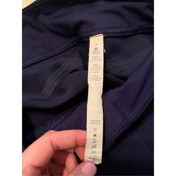 Lululemon Embrace The Space Pant Hero Blue size 4 - Picture 5 of 5